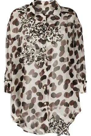 Gianfranco Ferré Blusa con estampado de lunares