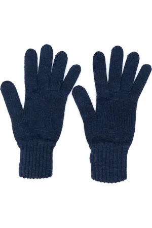 PRINGLE OF SCOTLAND Gloves with ribbed details