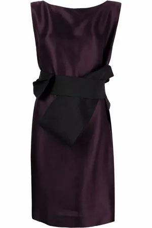 Lanvin Vestido con detalle de moño 2006