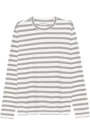 OFFICINE GENERALE Playera con motivo de rayas