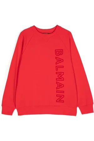 Balmain Sudadera con logo estampado