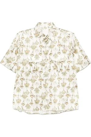 Givenchy Camisa con estampado de candelabro