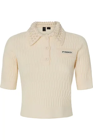 Pinko Suéter con logo bordado