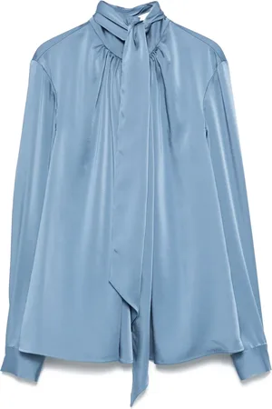 Claudie Pierlot Blusa con moño en el cuello