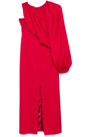 RACIL Vestido midi con una sola manga