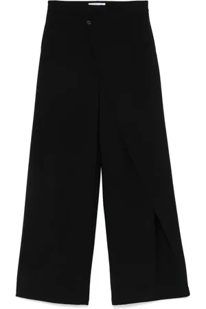 GIUSEPPE DI MORABITO Pantalones con detalle drapeado