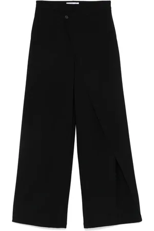 GIUSEPPE DI MORABITO Pantalones con detalle drapeado