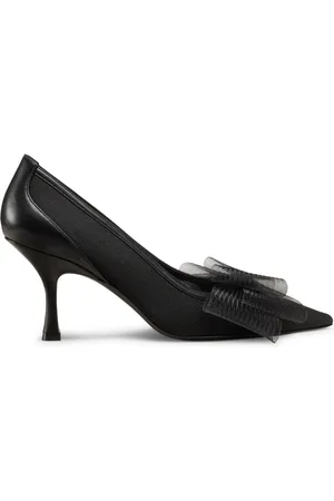 Stuart Weitzman Zapatillas Blushing Bow con tacón de 75mm