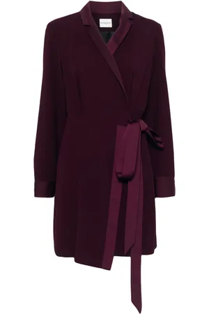 Claudie Pierlot Vestido con diseño cruzado