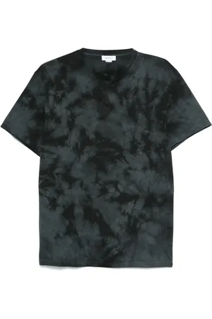 Alexander McQueen Playera con efecto lavado