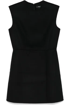 THEORY Vestido corto texturizado