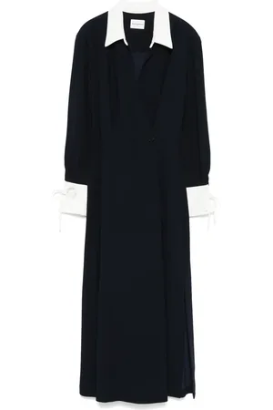 Claudie Pierlot Vestido largo con diseño cruzado