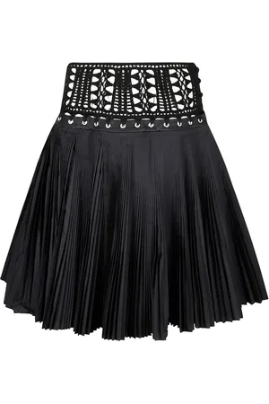 Chopova Lowena Falda midi con diseño plisado