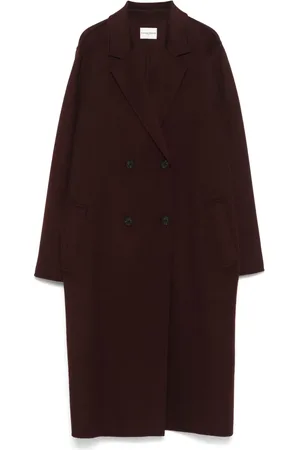 Claudie Pierlot Abrigo largo con doble botonadura