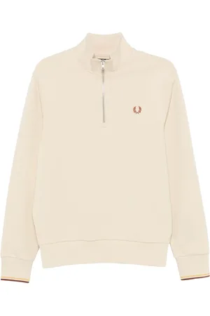 Fred Perry Sudadera con medio cierre