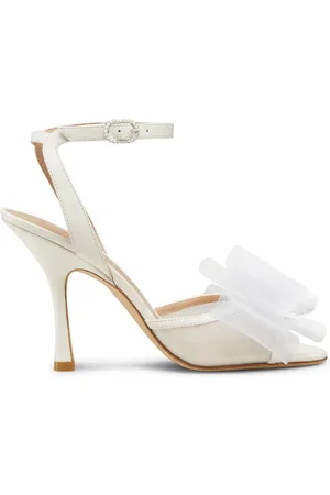 Stuart Weitzman Sandalias Blushing Bow con tacón de 100mm