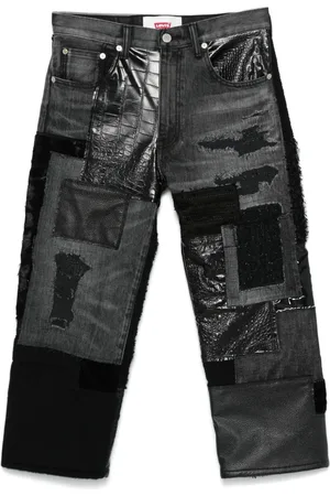 JUNYA WATANABE Jeans con diseño patchwork de x Levi