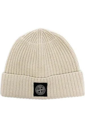 Stone Island Gorro con parche Compass
