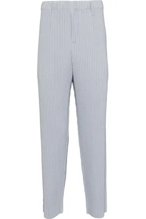 Issey Miyake Pantalones de vestir con pinzas