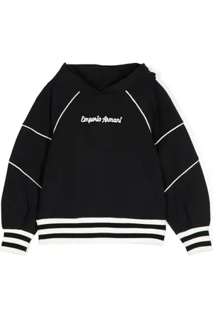 Emporio Armani Hoodie con logo bordado