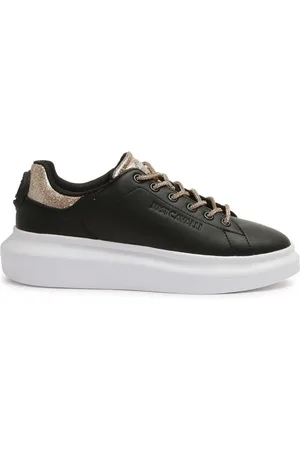 Roberto Cavalli Tenis bajos con glitter