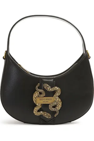 Roberto Cavalli Tote con hebilla del logo