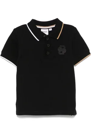HUGO BOSS Playera tipo polo con logo bordado