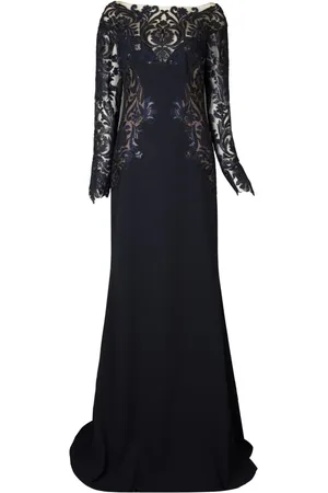 Tadashi Shoji Vestido de fiesta Illusion