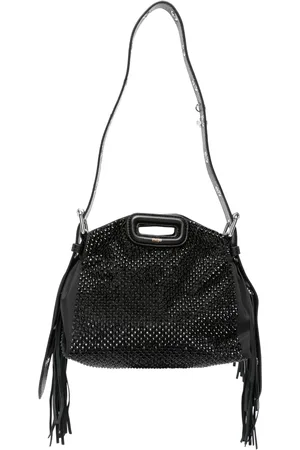Maje Tote con detalles de strass