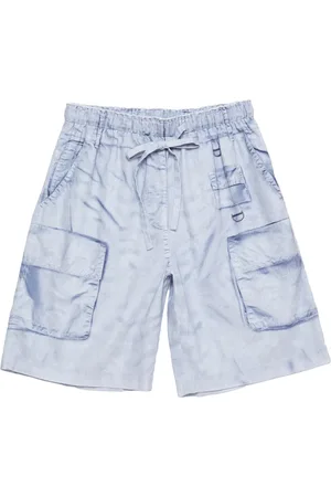Acne Studios Bermudas rectas con estampado
