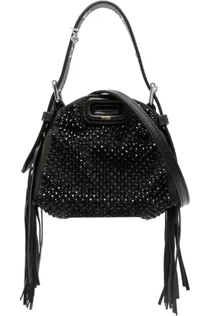 Maje Bolsa mini con detalles de strass