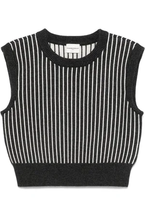 Claudie Pierlot Camieta tejida con motivo de rayas