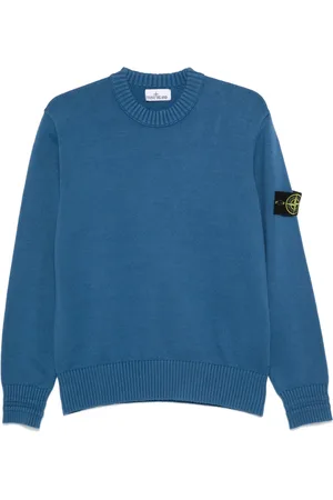 Stone Island Suéter con distintivo Compass