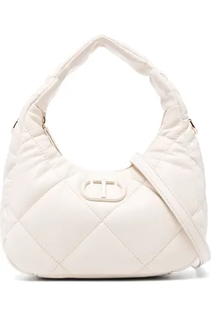 Twin-Set Tote capitonada pequeña