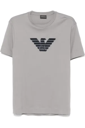 Emporio Armani Playera con parche del logo