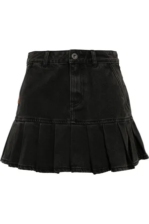 Chocoolate Falda corta con diseño plisado