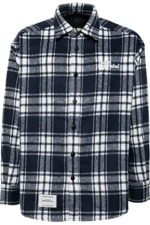 Musium Div. Camisa con cuadros estampados