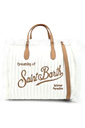 MC2 SAINT BARTH Tote con logo bordado