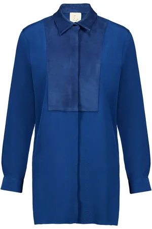 Paula Camisa de crepé de seda