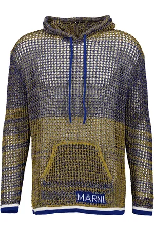 Marni Hoodie con diseño de dos tonos