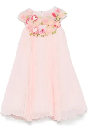 Marchesa Notte Vestido con aplique floral
