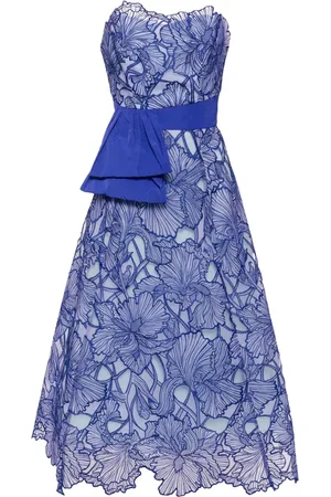 Marchesa Notte Vestido midi Iris