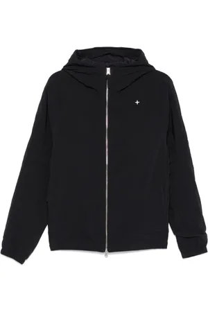Stone Island Chamarra con logo bordado