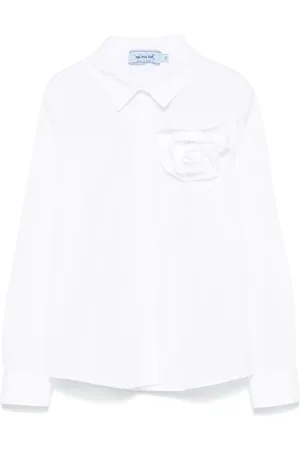 Mimisol Camisa con aplique floral