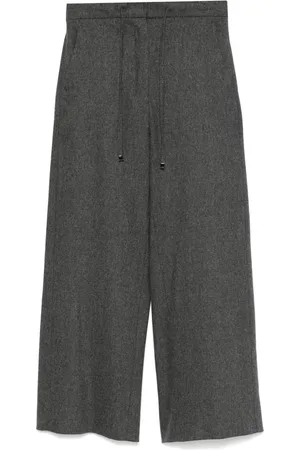 Max Mara Pantalones capri con bolsillos