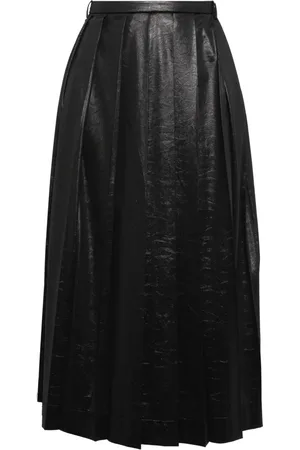 Low Classic Falda midi con diseño plisado
