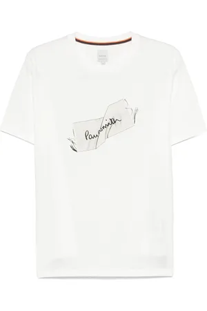 Paul Smith Playera con estampado Label