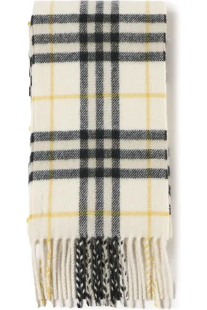 Burberry Bufanda de cachemira con motivo de cuadros