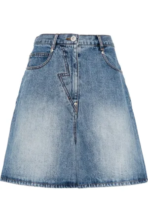 pushBUTTON Falda de mezclilla