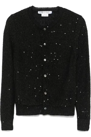 Comme des Garçons Cárdigan con lentejuelas